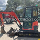 Miniexcavator - Kubota U 27-4