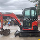 Miniexcavator - Kubota U 27-4