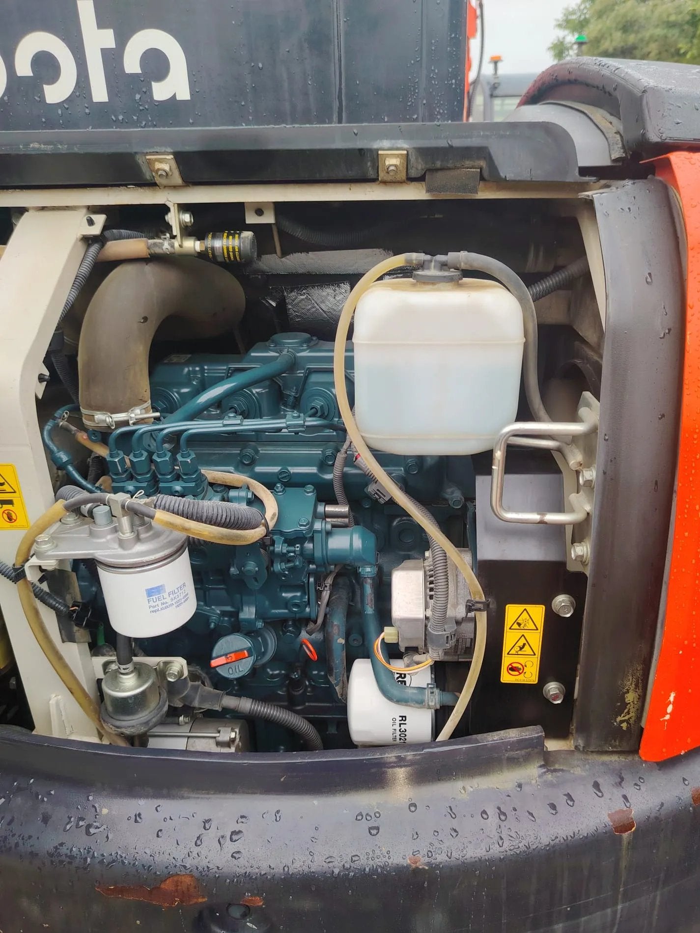 Miniexcavator- Kubota U48