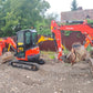 Miniexcavator- Kubota U48