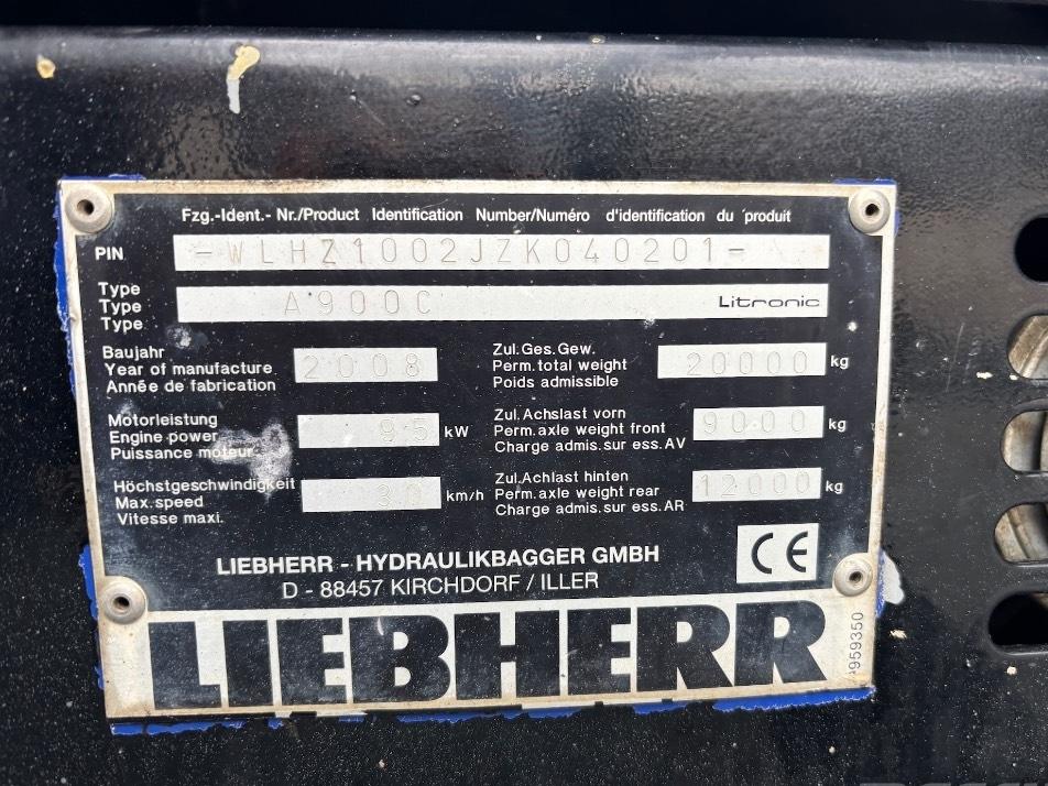Excavator pe roti - Liebherr A 900 C - A900 - A 904 C
