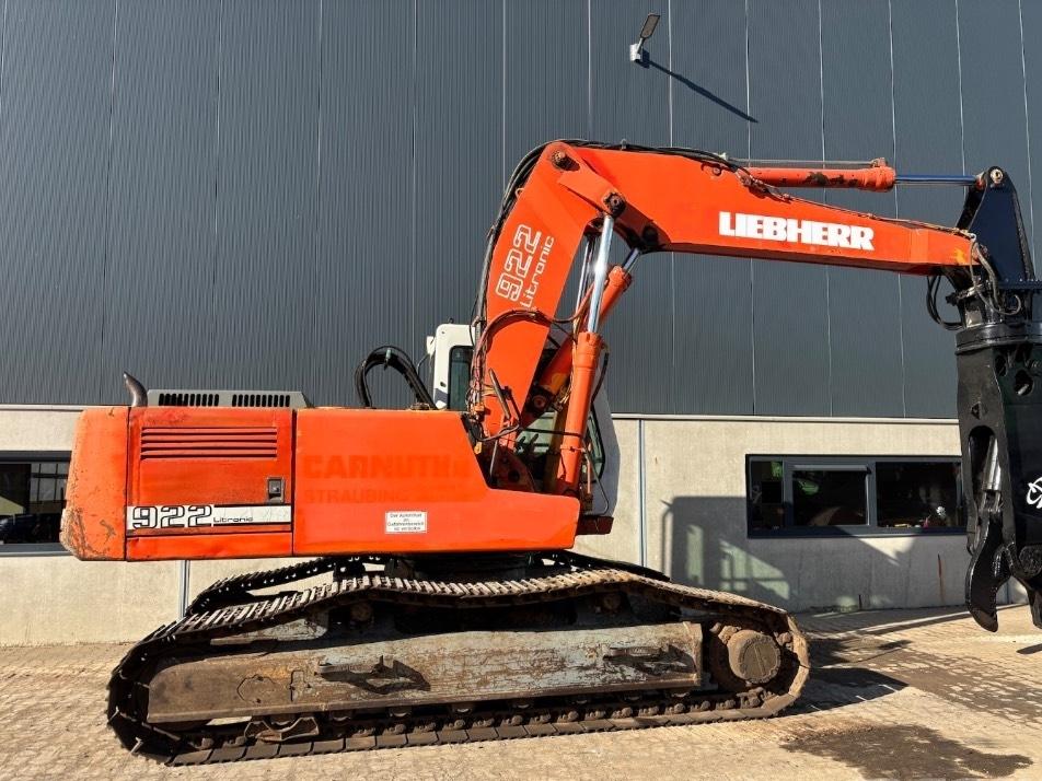 Excavator pe senile - Liebherr R 922 HD S L with LaBounty Shear