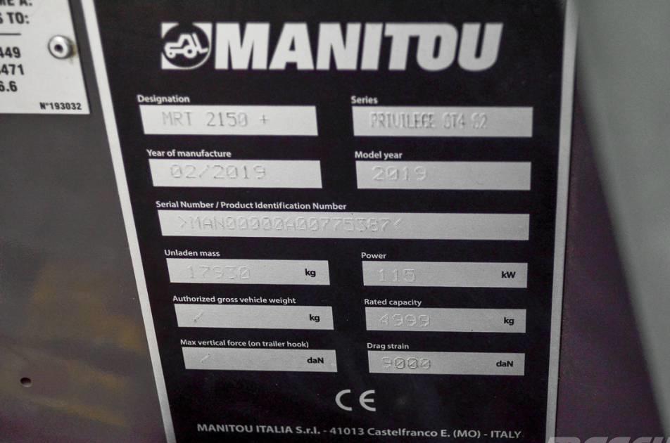 Incarcator telescopic - Manitou MRT 2150