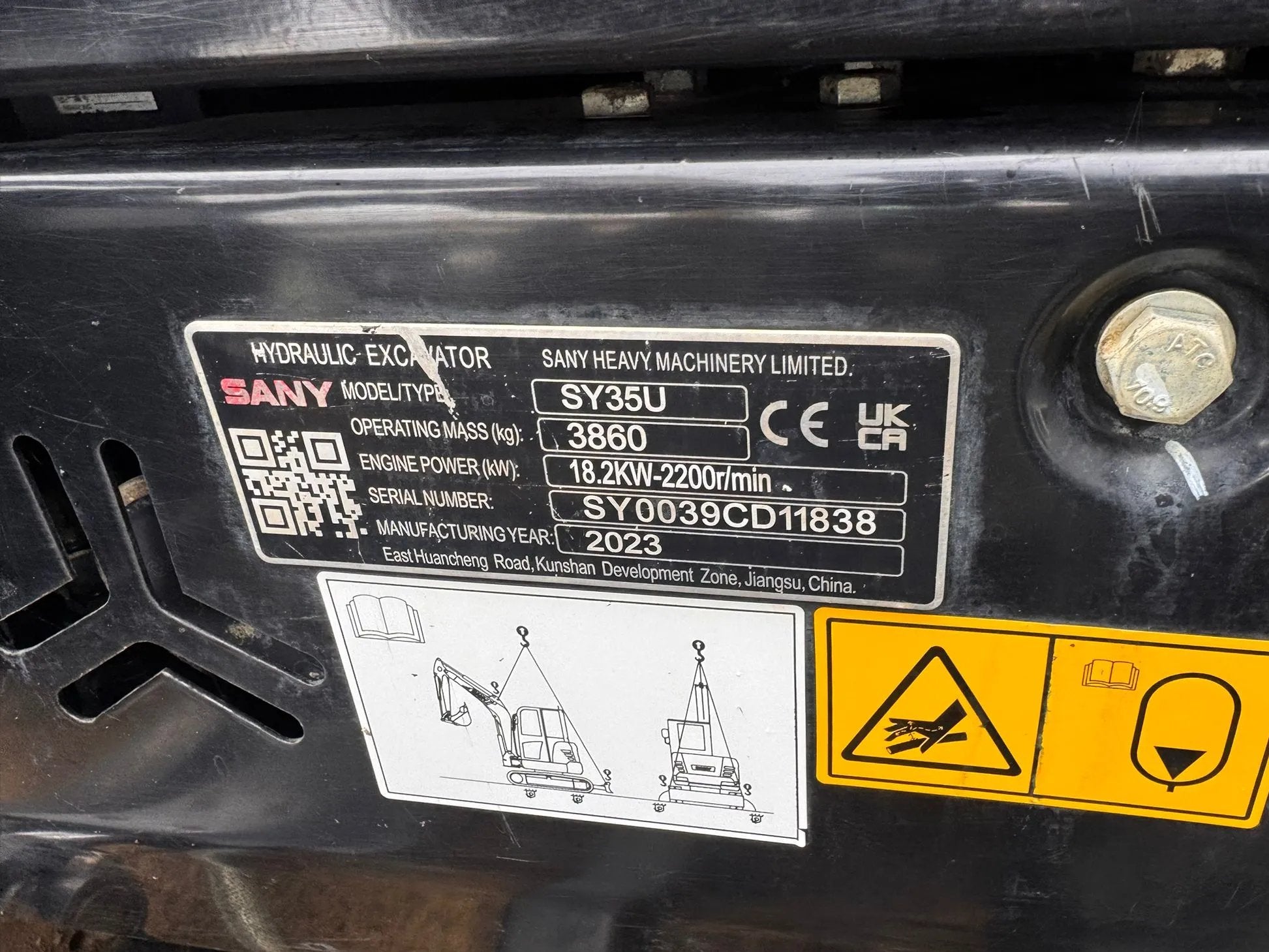 Utilaj - Sany SY 35 - VASTech Machinery