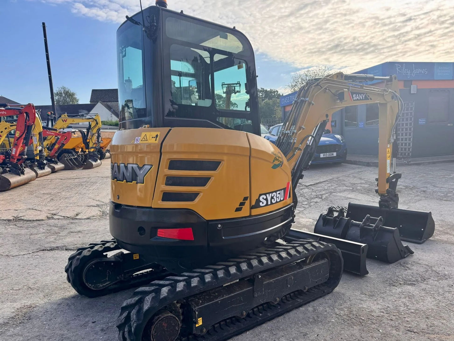 Miniexcavator- Sany SY35U