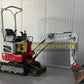 Miniexcavator - Takeuchi TB 210 R