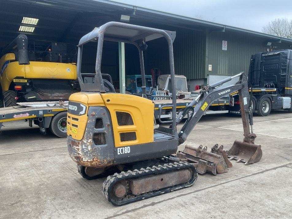 Miniexcavator - Volvo EC 18
