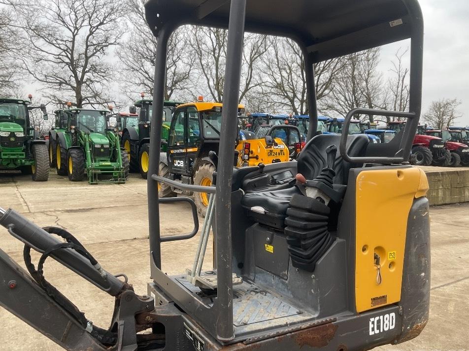 Miniexcavator - Volvo EC 18