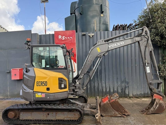 Miniexcavator - Volvo ECR 50 5t Mini Excavator / Digger