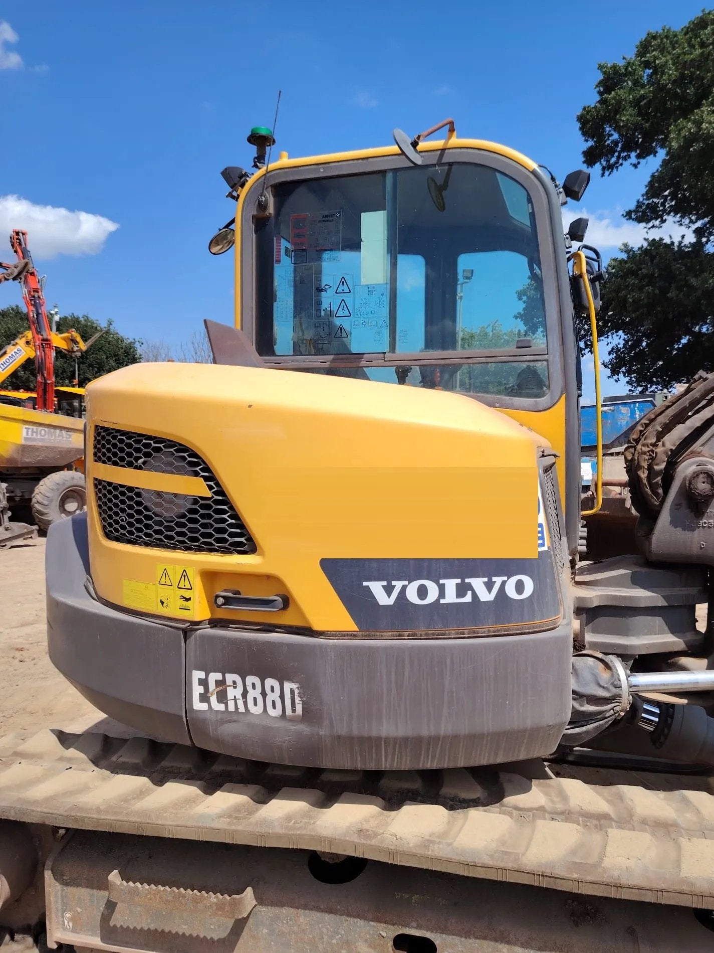 Midiexcavator - Volvo ECR88