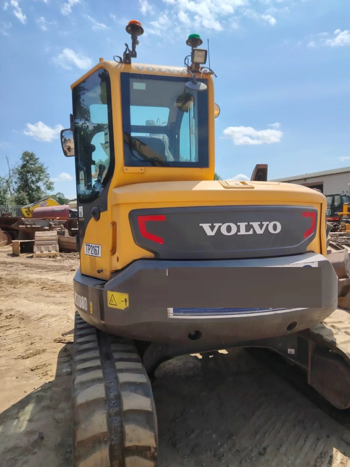 Midiexcavator - Volvo ECR88