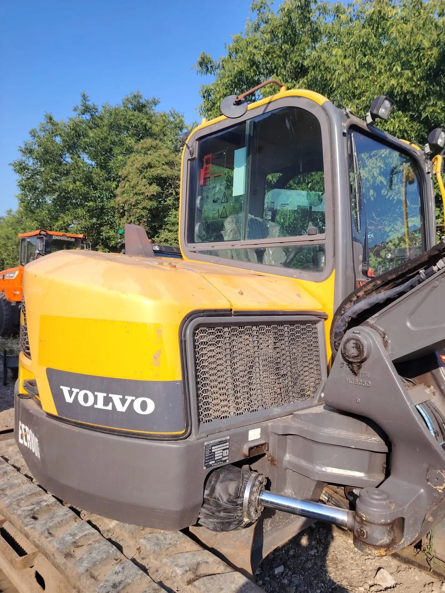Midiexcavator- Volvo ECR88