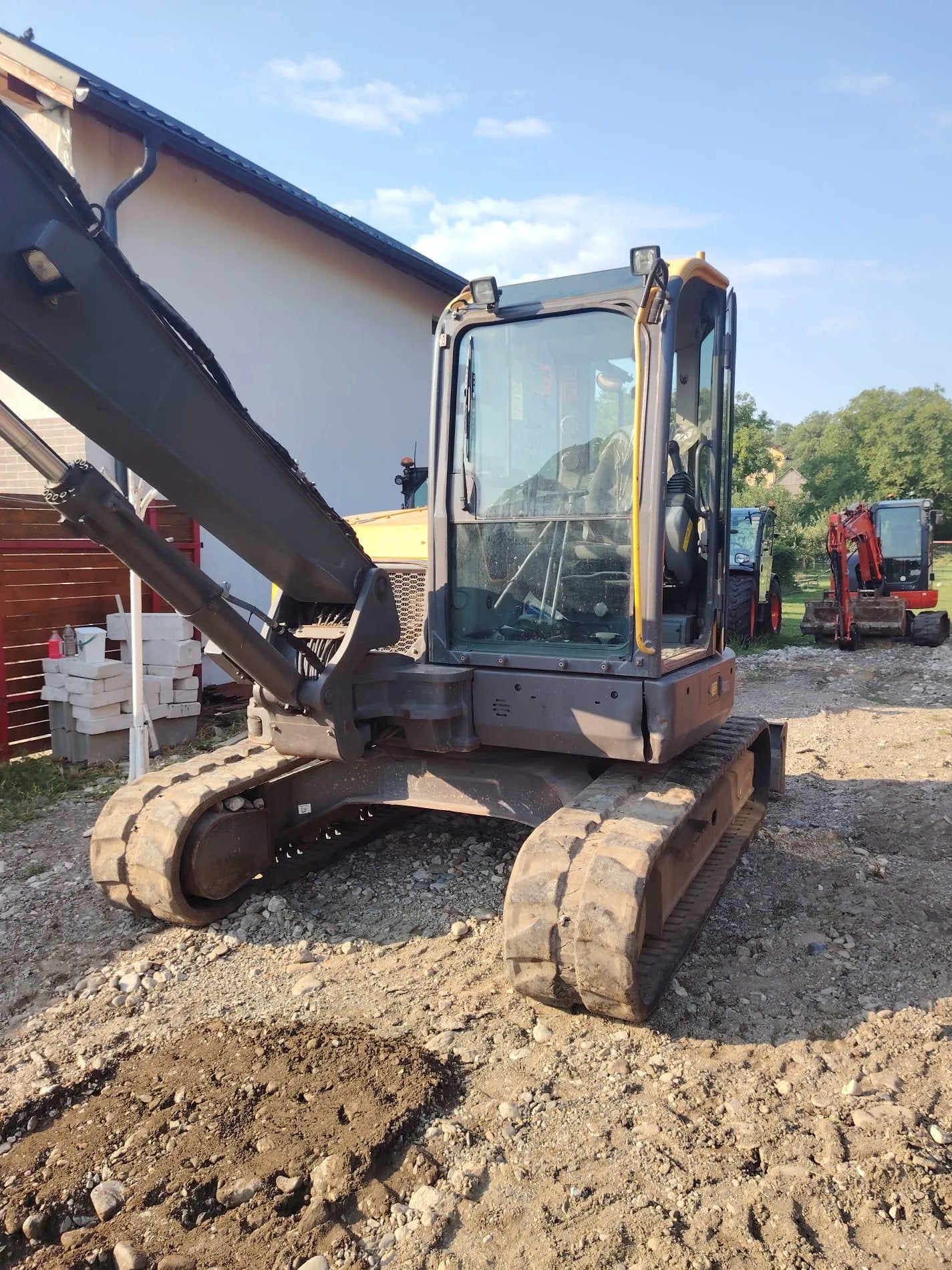 Midiexcavator- Volvo ECR88
