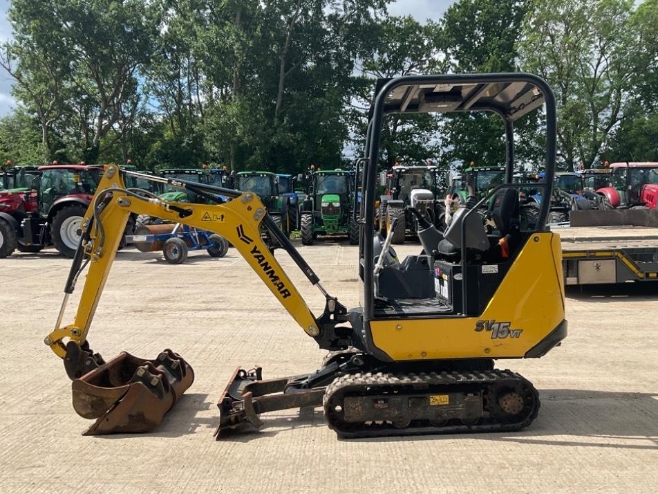 Miniexcavator - Yanmar SV 15 VT