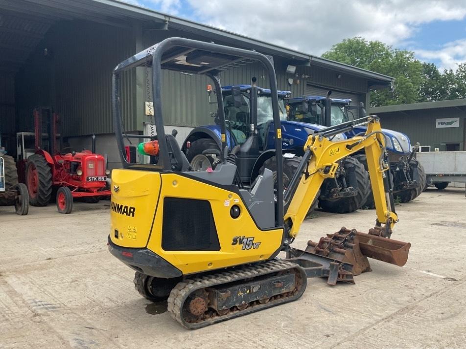Miniexcavator - Yanmar SV 15