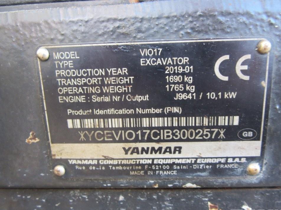 Excavator pe senile - Yanmar ViO17